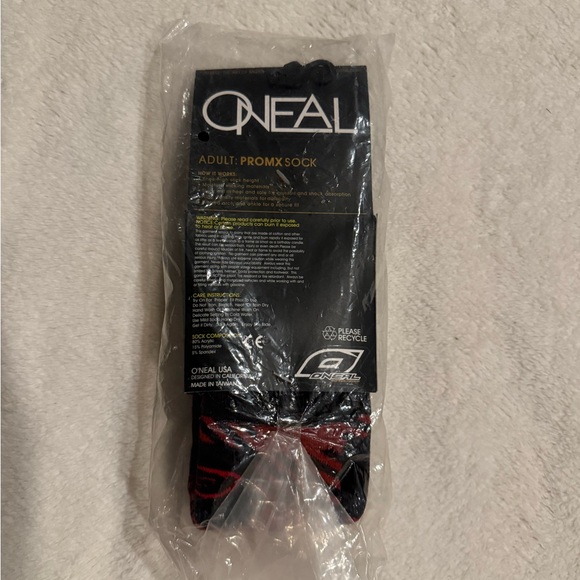 Brand new O`Neal Pro MX Sock PLAID (One Size) - Picture 2 of 5